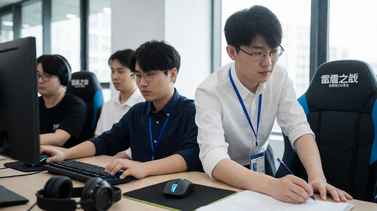 MOBA类电竞游戏，团队竞技激烈对抗