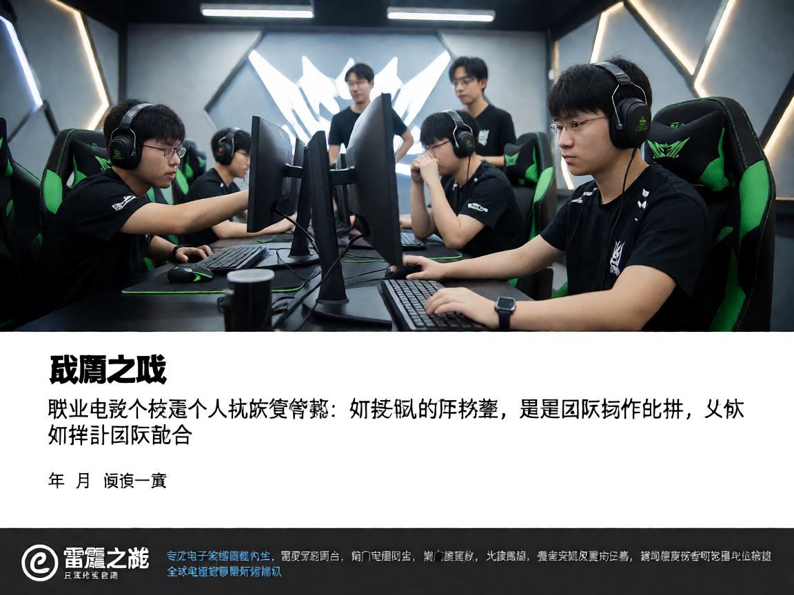 电竞战队训练室，选手们进行赛前战术准备