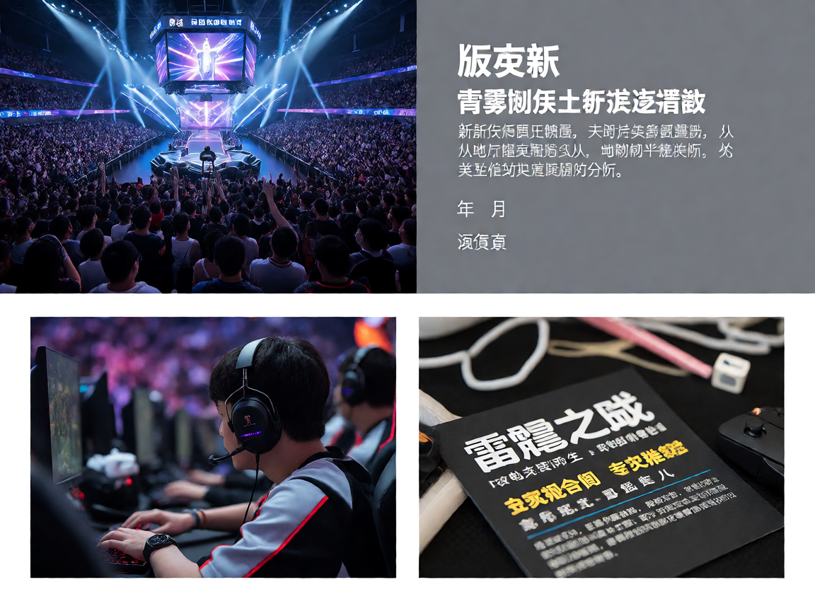 电竞赛事现场，数万名观众共同见证冠军诞生